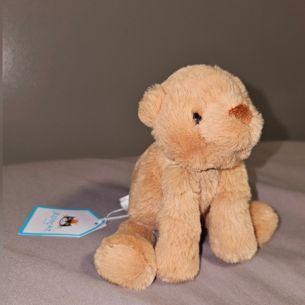 Jellycat TINY SMUDGE Bear Plush Mini Stuffed Animal AUTHENTIC BNWTs - Picture 2 of 4